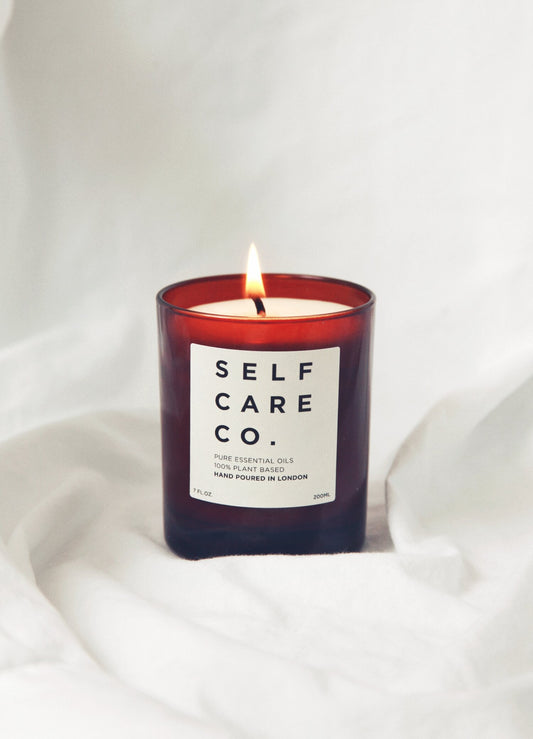 FOREST: Vetiver, Cedarwood + Bergamot Aromatherapy candle (Self Care Co. 300ml)